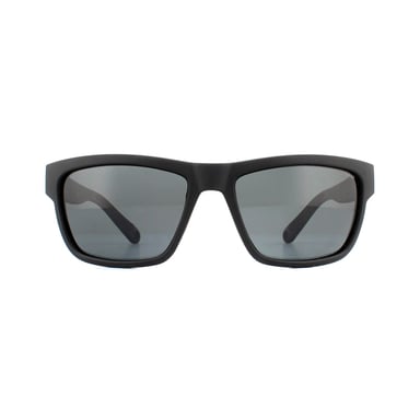 Gafas de sol polarizadas Polaroid Sport Wrap Hombre Negro Gris