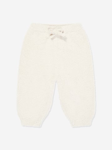 7AM Enfant Baby  Fuzzy Boxy Lounge Pants in Ivory