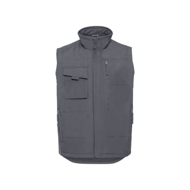 Russell Mens Heavy Duty Gilet (Convoy Grey)
