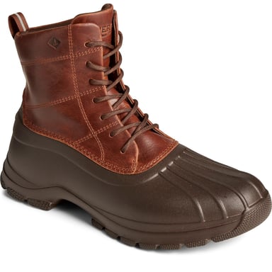 Sperry Duck Float Leather Brown Wellington Boots