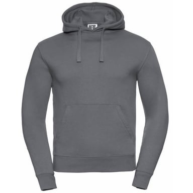 Russell Mens Authentic Hooded Sweatshirt / Hoodie (Convoy Grey)