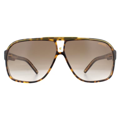 Gafas de sol Carrera Aviator gradiente marrón habana para hombre
