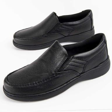 Purapiel Mocasin Confore12 Negro
