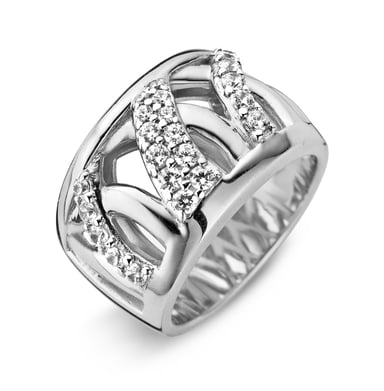 Orphelia Women's 925 Sterling Silver Ring - Silver ZR-3859