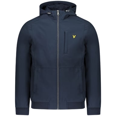Chaqueta softshell azul marino oscuro con la marca Lyle & Scott