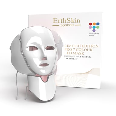 Máscara LED de 7 colores para cara y cuello - Edición limitada