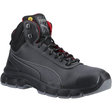 Puma Safety Condor Mid S3 Nubuck Black Safety Boots