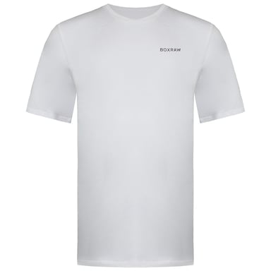 BoxRaw Logo camiseta blanca para hombre