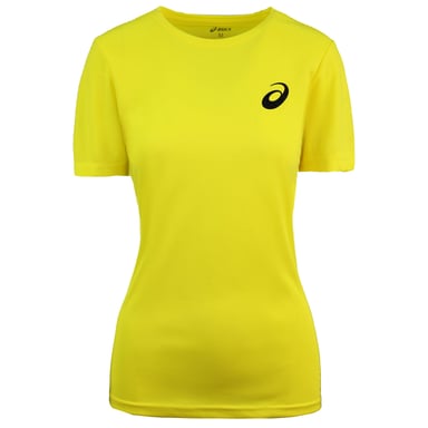 Camiseta Asics Logo Mujer Amarilla