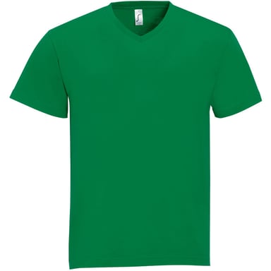SOLS Mens Victory V Neck Short Sleeve T-Shirt (Kelly Green)