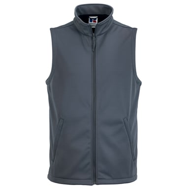 Russell Mens Smart Softshell Gilet (Convoy Grey)