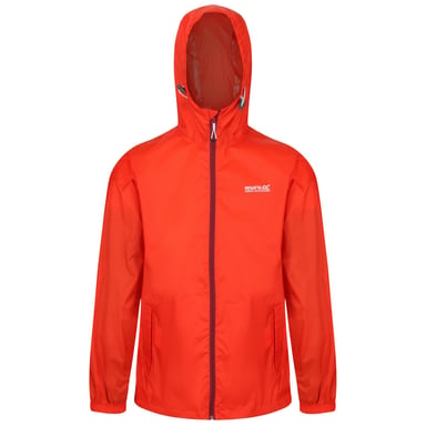 Regatta Mens Pack It III Waterproof Jacket (Burnt Salmon)