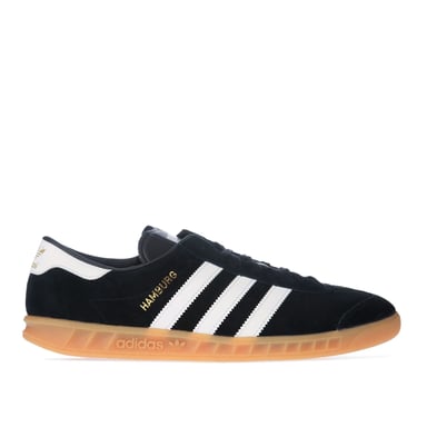 Men's adidas Originals Hamburg Trainers in Black
