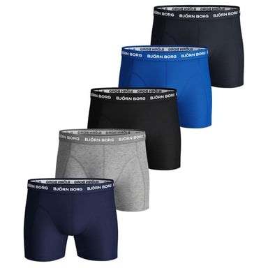 Björn Borg Calzoncillos Boxershorts Paquete de 5 Azul Mezcla Azul