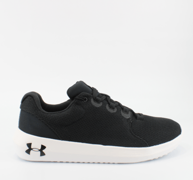 Zapatillas de deporte con cordones para hombre Under Armour Ripple 2.0 de tela negra