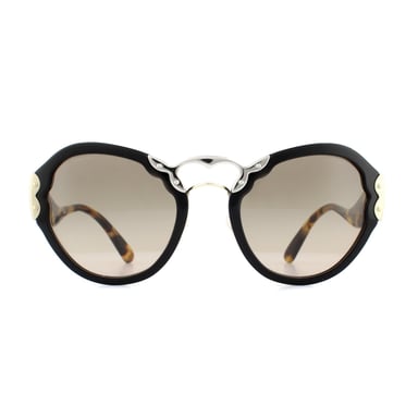Gafas de sol Prada 09TS 1AB3D0 Negro Marrón Gradiente Gris