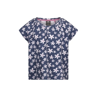 Trespass Girls Josey Floral T-Shirt (Blue Tone)