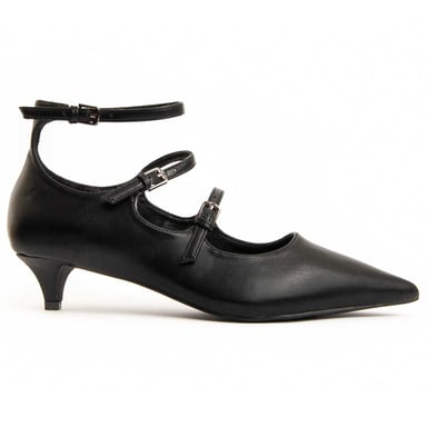 Montevita Zapato De Tacón Corela En Negro