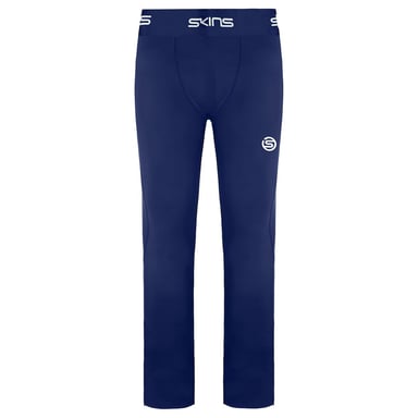 Skins Series-1 Stretch Winist Navy Blue Mens Long-Leggings SO00100019010