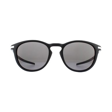 Gafas de sol Oakley Round Mens Satin Black Prizm gris