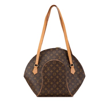 Vintage Louis Vuitton Monogram Ellipse GM Shopping Bag Brown