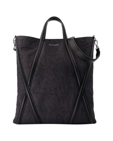 Harness Shopper Bag - Alexander McQueen - Nylon - Black