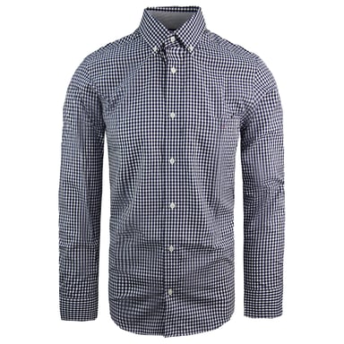 Camisa Oxford azul para hombre Eden Park Paris Vichy
