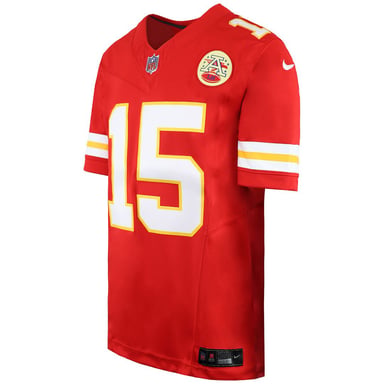 Camiseta Nike NFL Kansas City Chiefs 15 Patrick Mahomes local limitada