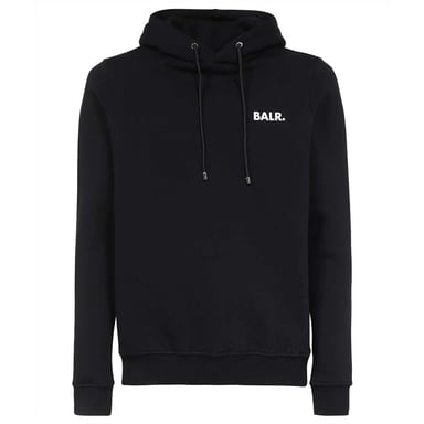 BALR. sudaderas con capucha Brand Straight Hoodie Negro