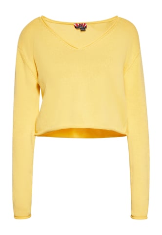 Mymo Pullover women yellow
