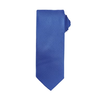 Premier Mens Micro Waffle Formal Work Tie (Royal)