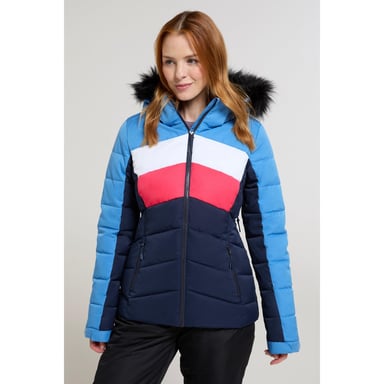 Mountain Warehouse Womens/Ladies Cascade Padded Ski Jacket (Blue)