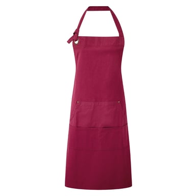 Premier Calibre Heavy Canvas Pocket Apron (Burgundy)