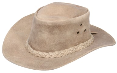 Cowboy Outback Real Vintage de cuero Aussie Bush Hat