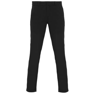 Asquith & Fox Womens/Ladies Casual Chino Trousers (Black)