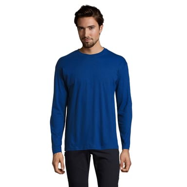 SOLS Mens Monarch Long-Sleeved T-Shirt (Ultramarine)