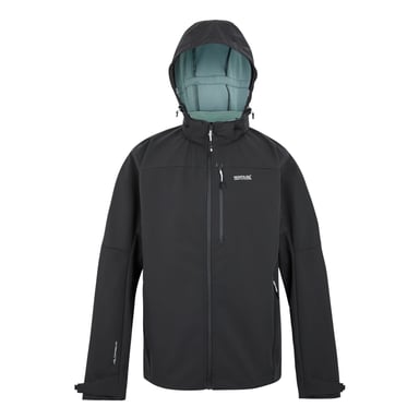 Regatta Mens Arana Waterproof Soft Shell Jacket (Ash/Glacier)