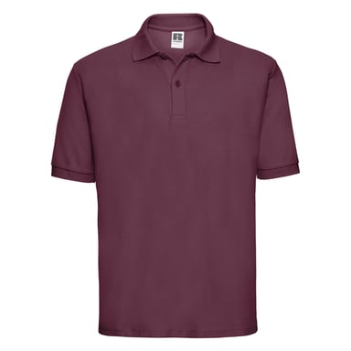 Russell Mens Classic Polycotton Polo Shirt (Burgundy)