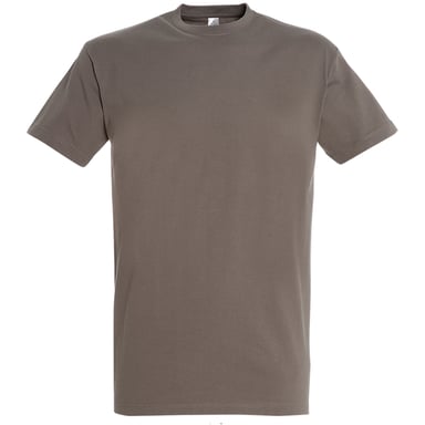 SOLS Mens Imperial Heavyweight Short Sleeve T-Shirt (Zinc)