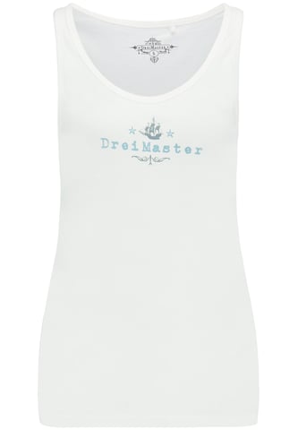 Dreimaster Top women off-white