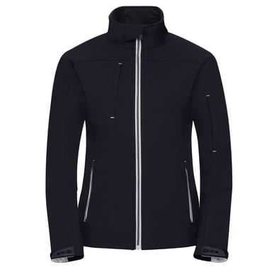 Russell Womens/Ladies Bionic Soft Shell Jacket (French Navy)