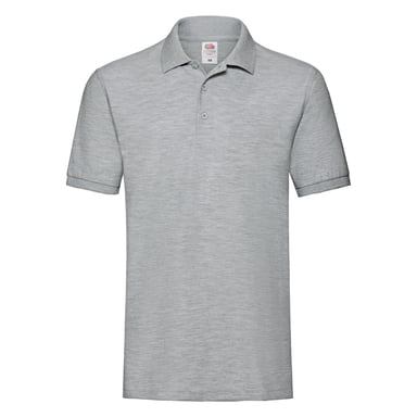 Fruit of the Loom Mens Premium Pique Polo Shirt (Amber Heather)