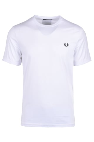 Camiseta Fred Perry Ringer Blanca