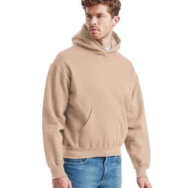 Fruit of the Loom Mens Supercotton Cotton Hoodie (Desert Sand)