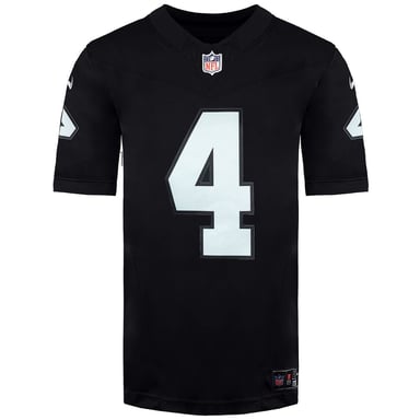 Camiseta Nike NFL Las Vegas Raiders 4 Derek Carr Home Limited jugada