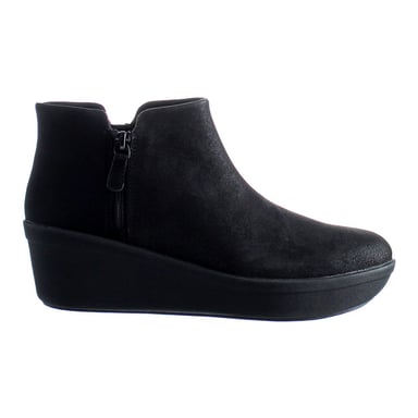 Clarks Step Boots negros para mujer Rose