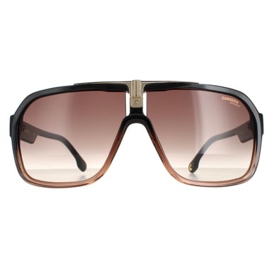 Carrera Aviator Hombre Negro Marrón Gradiente 1014/s