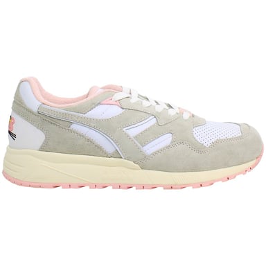 Zapatillas Diadora LC23 N9002 Hombre Blanco/Rosa