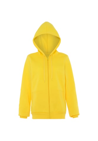 Mymo Hooded jacket women yellow