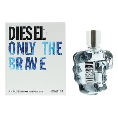 Diesel Only The Brave Eau de Toilette 75ml Spray For Him